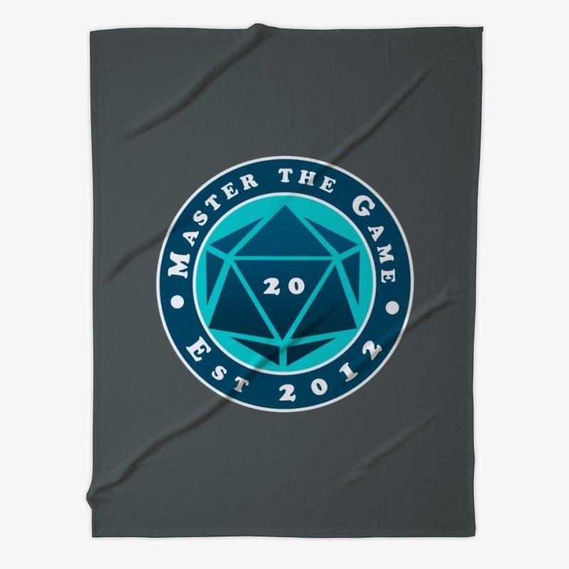 Master The Game Logo Dark Blue d20